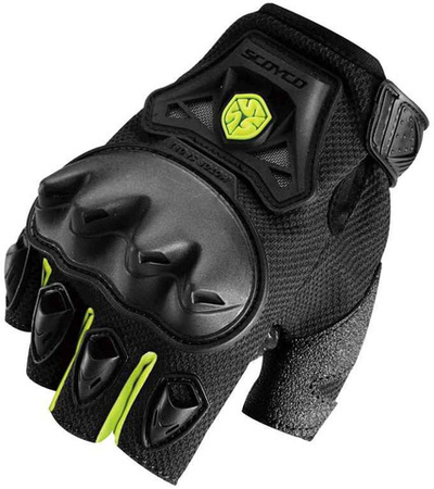 Перчатки Scoyco MC29D (PP) (БЕЗ ПАЛЬЦЕВ)