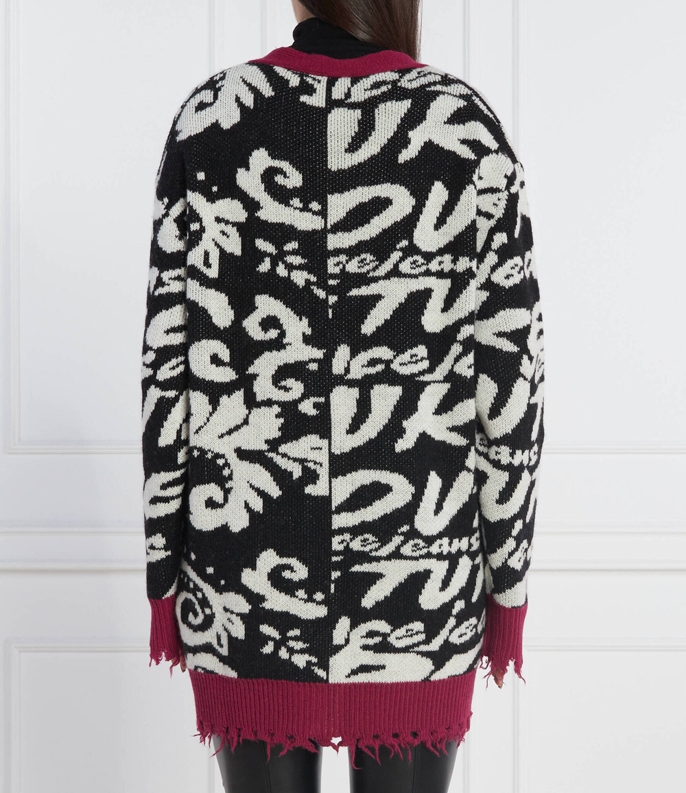 кардиган Versace Jeans Couture - черный(73HAFM03CM02G)