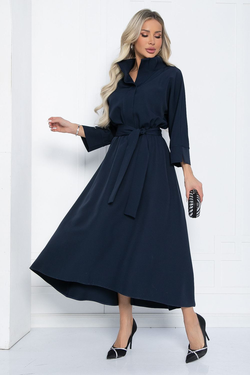Платье Лорита (темно-синее) П12433-16 LT Collection