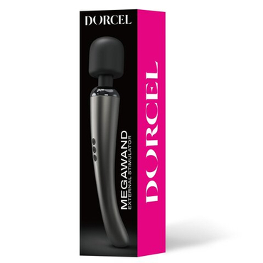 Вибратор Dorcel MEGAWAND SILVER, 20 режимов