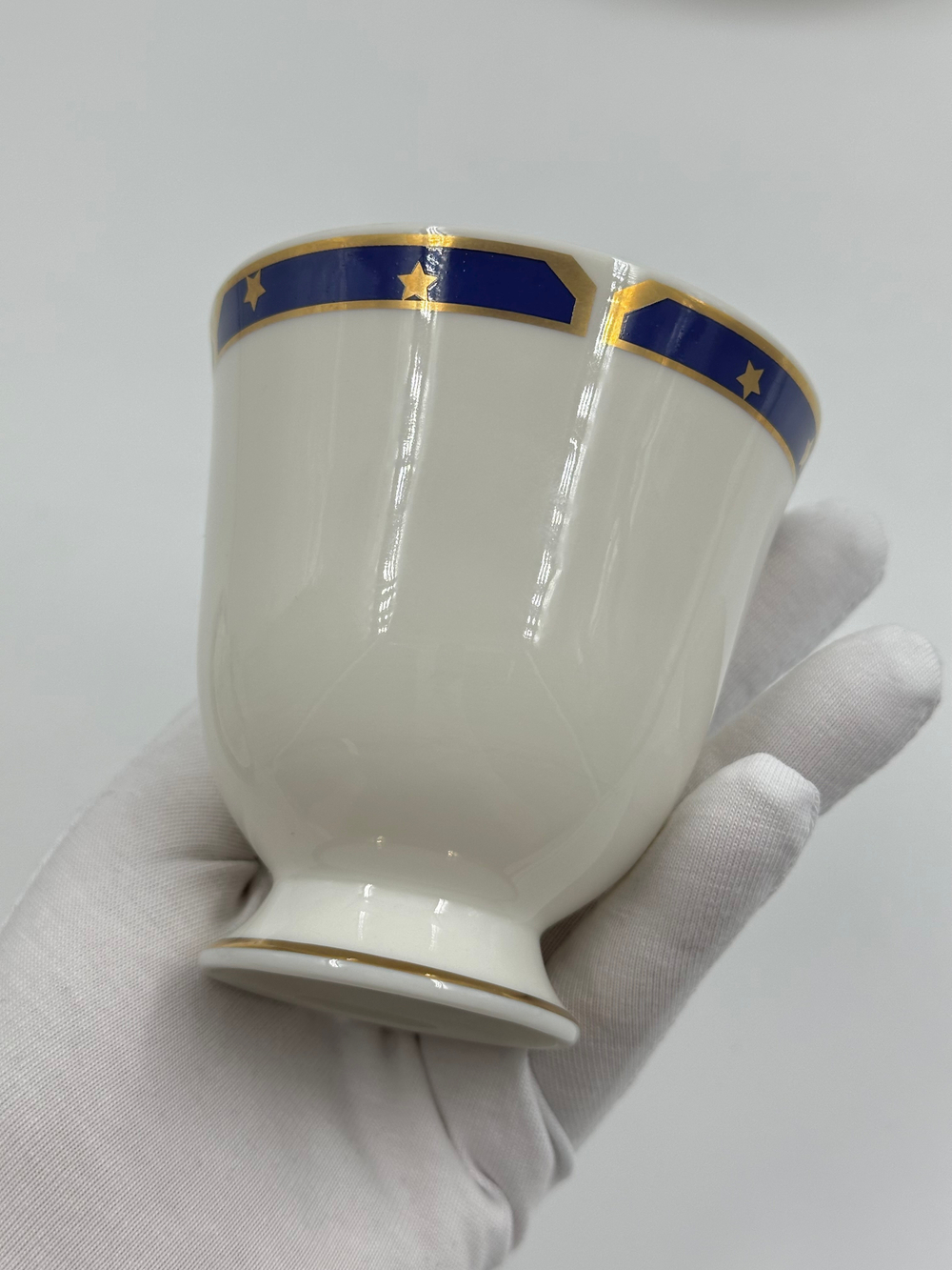 Чайная пара Yves Saint Laurent by Yamaka (трещина)