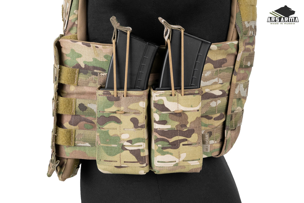 Подсумок Штурмовой 2.0 на 2 магазина LC ARS ARMA