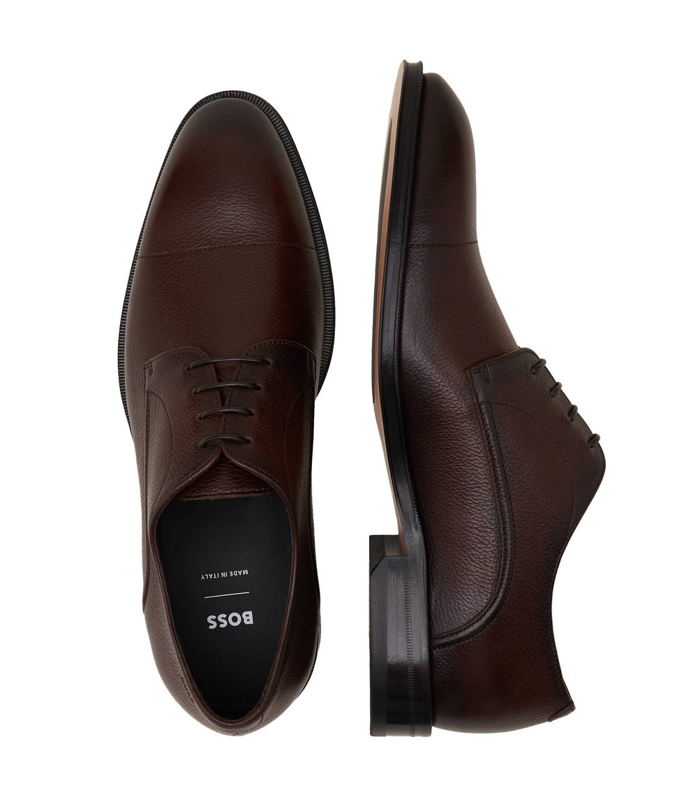 Кожаные броги derrek BOSS BLACK - коричневый(50500338)