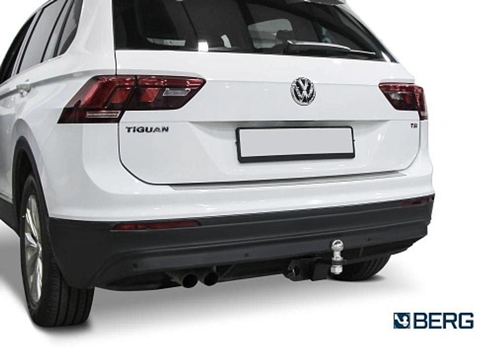 ТСУ для Skoda Karoq (2020-), Kodiaq (2017-), Volkswagen Tiguan (2016-), шар Е, 2000/75 кг