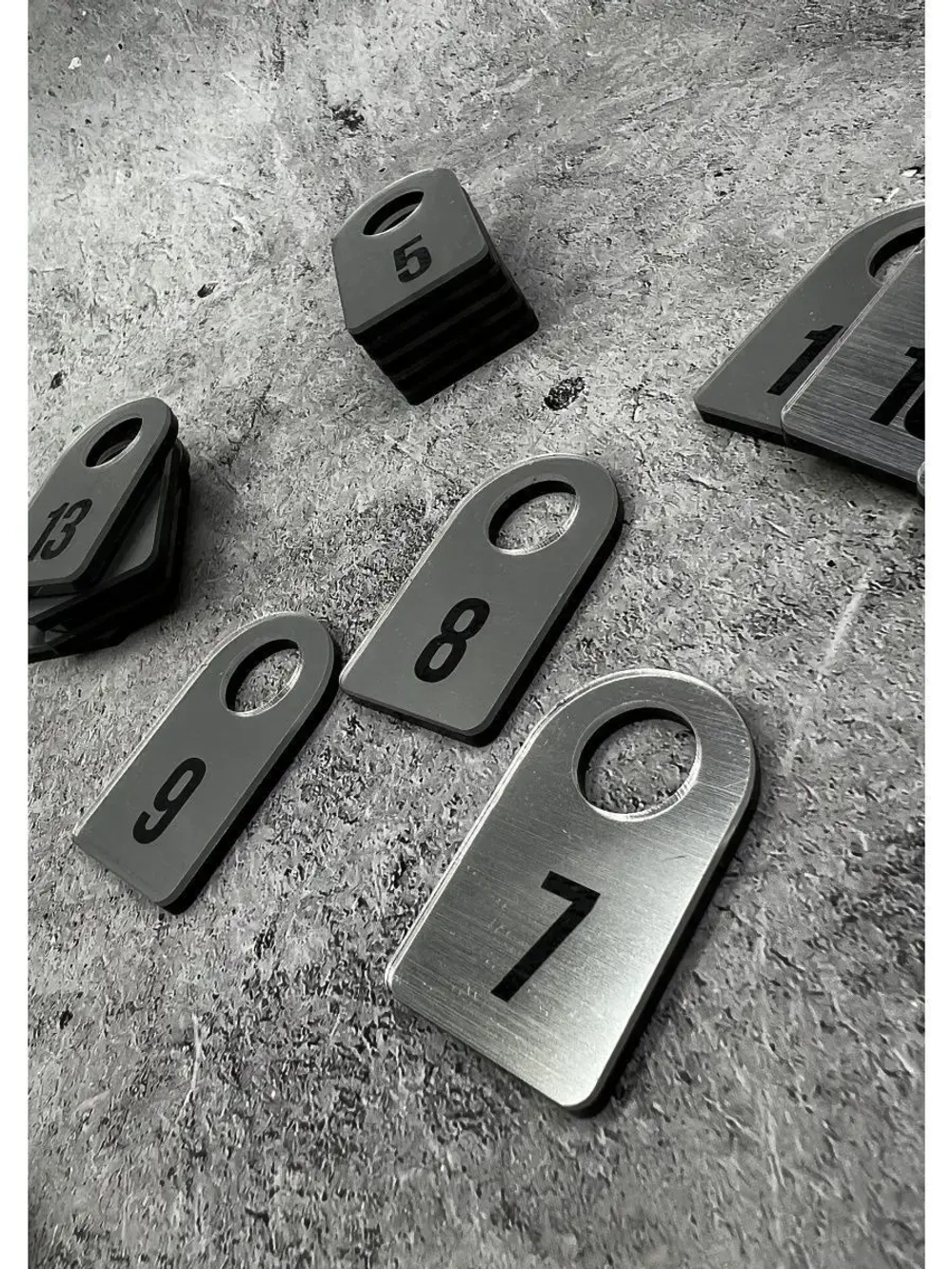 Номерки для гардероба 101-150