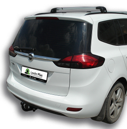 Фаркоп(прицепное) Лидер-Плюс для OPEL ZAFIRA C TOURER 2011- (паспорт и сертификат в комплекте)(без электрики)O117-A
