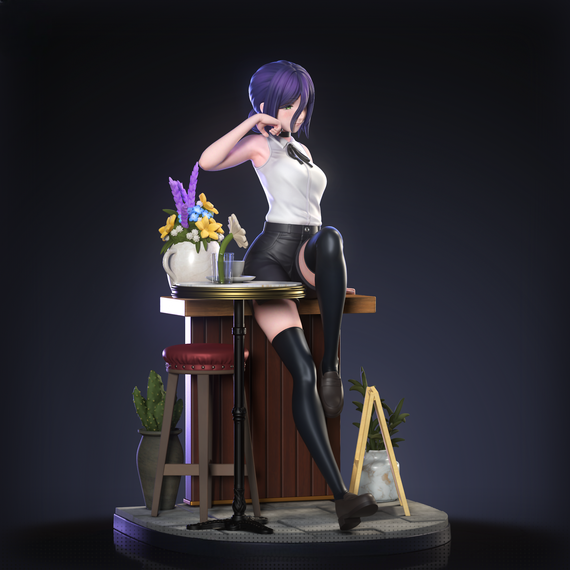 Reze coffe break - Chainsaw Man