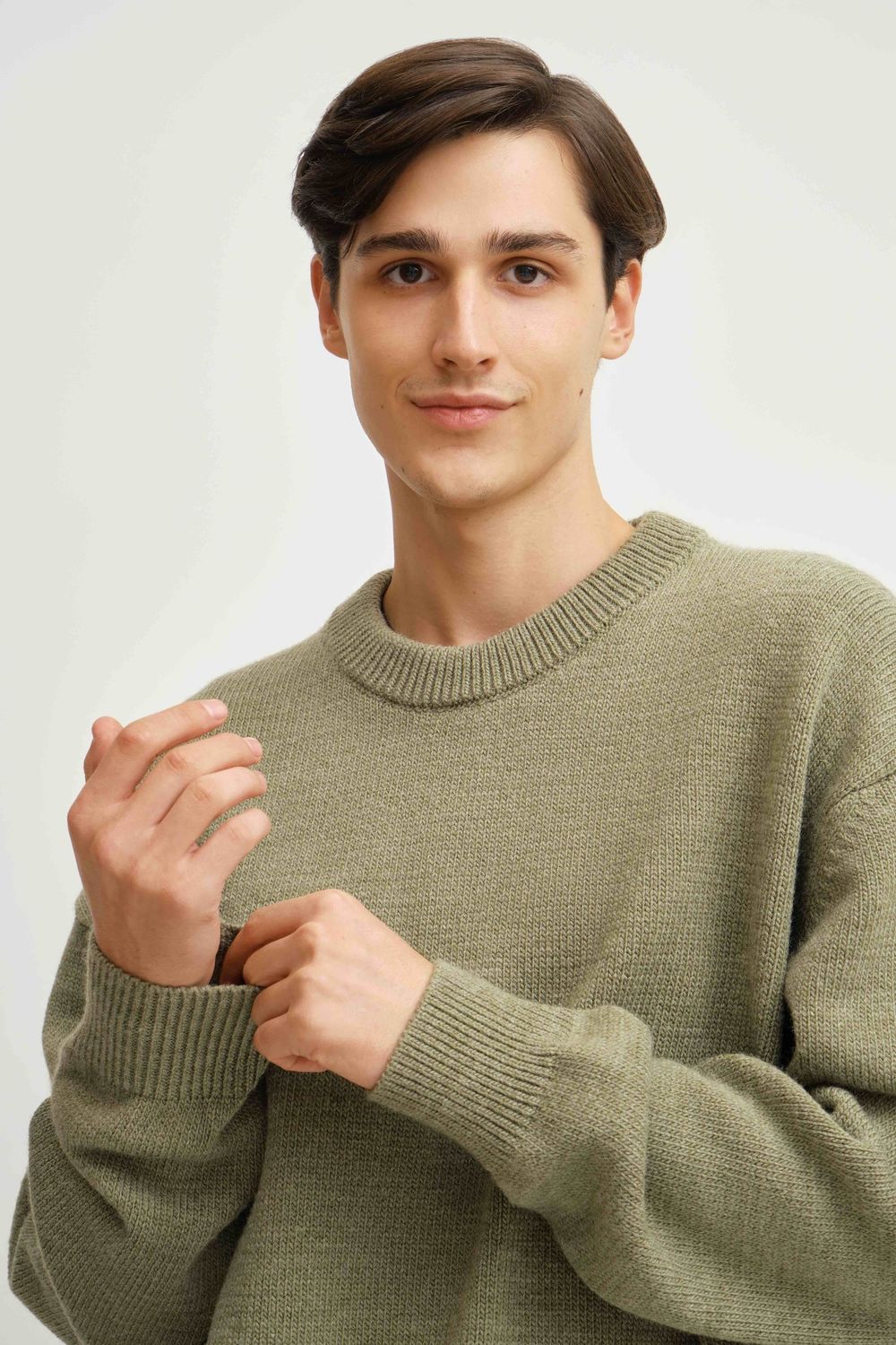 Свитер Weme Оверсайз оливковый