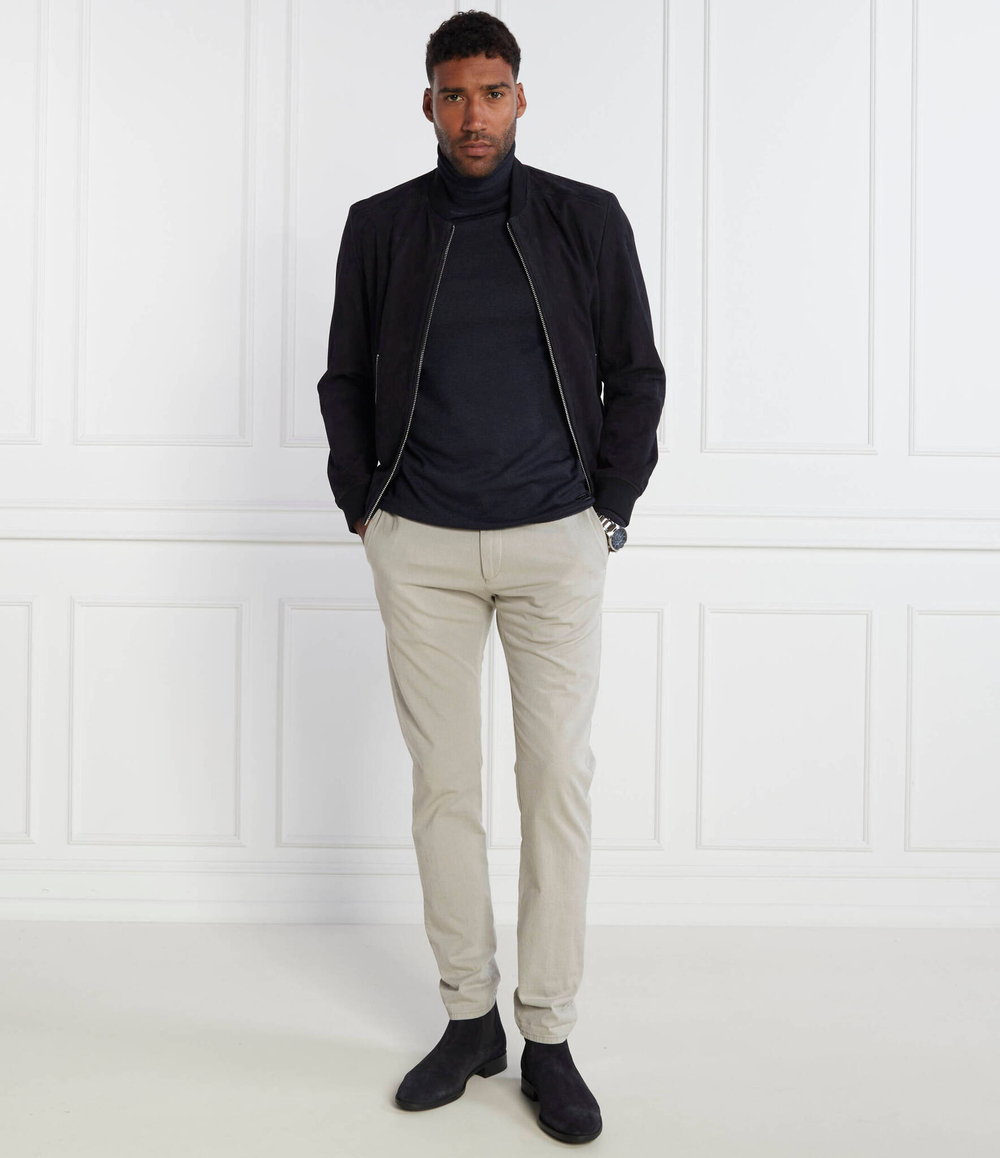 Хлопковый гольф Lollor Joop! Jeans - темно-синий(30037987)