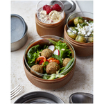 Ланч-бокс glass lunch pot, 450 мл, коричневый