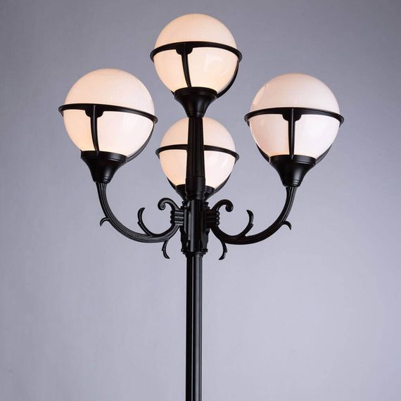 Садово-парковый светильник Arte Lamp Monaco A1497PA-4BK