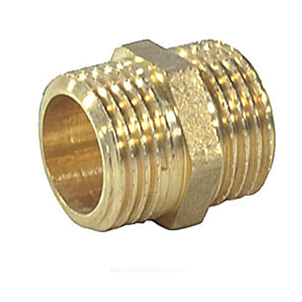 Ниппель латунь Ду 25 (1") НР VALFEX VF.582.L.100