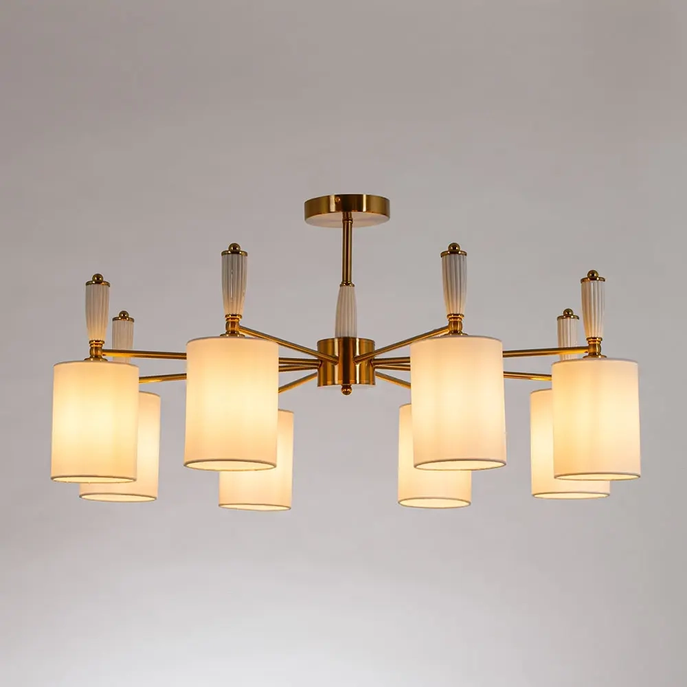 Потолочная люстра Arte Lamp Waverley A4102PL-8PB