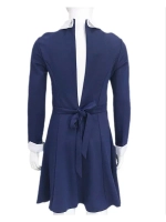 Школьное платье для худенькой девочки.