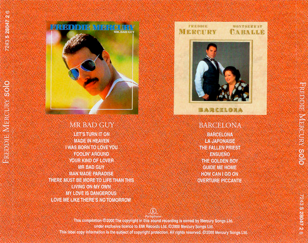 Freddie Mercury / Solo (3CD)