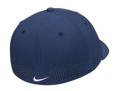 Теннисная кепка Nike Dri-Fit ADV Rise Structured SwooshFlex Cap - midnight navy/anthracite/white