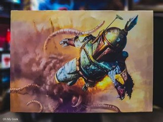 Картина на холсте Мандолорец (50х70)