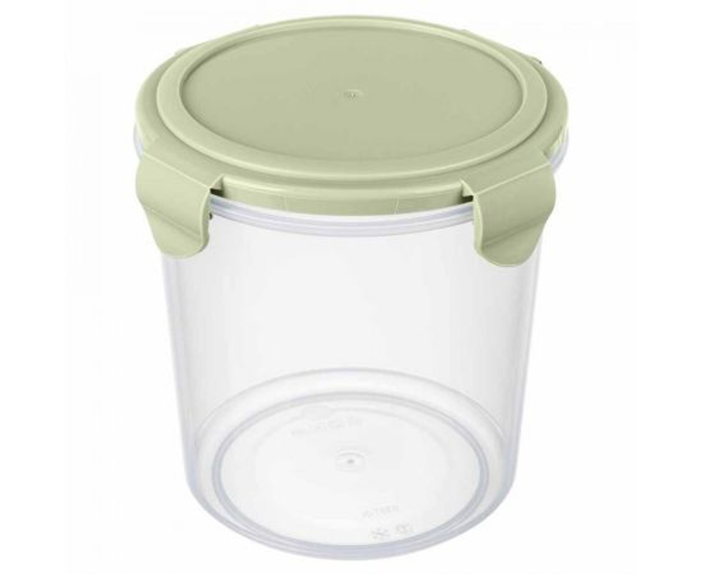 Контейнер герметичный для СВЧ SMART LOC 1,15л круглый зеленый 431160809 Phibo/Бытпласт аналог 794746