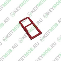 Контейнер SIM для телефона Huawei Honor 7X (BND-L21), Красный