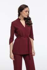 Блуза на запах