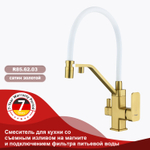 Смеситель для кухни с подключением к фильтру питьевой воды RAGLO R85.62.03