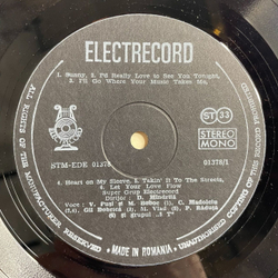 Винтажная виниловая пластинка LP Super Grup Electrecord , Dirijor Dan Mindrila Sunny 12 Slagare Mondiale (Румыния 1978)