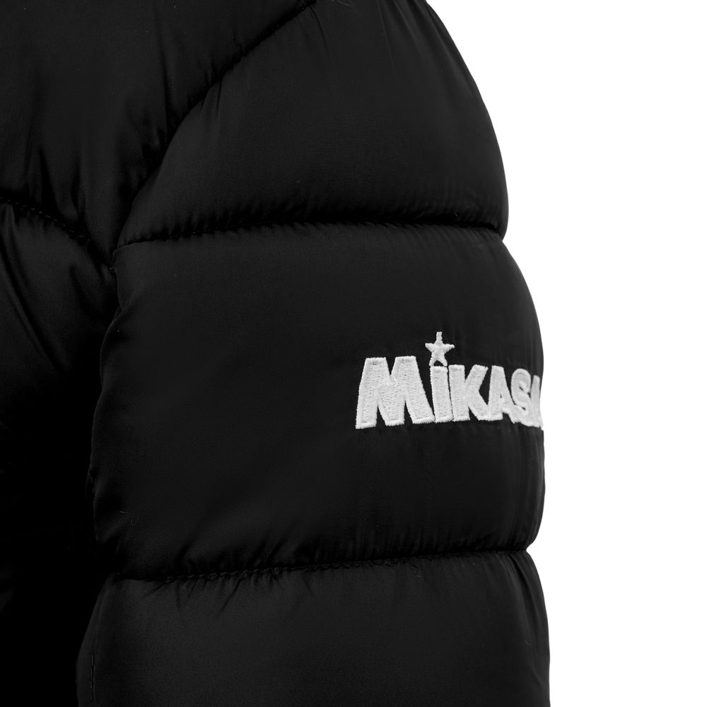 Куртка утепленная с капюшоном жен. MIKASA MT913-049-XL, р.XL, полиэстер, нейлон, черный