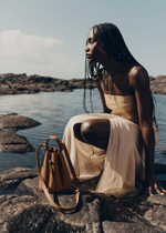 Сумка Polene Numéro Huit Mini EDITION TEXTURED CAMEL