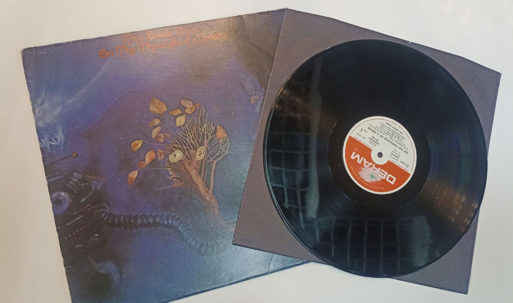 Винтажная виниловая пластинка LP The Moody Blues On The Threshold Of A Dream (Germany 1976)