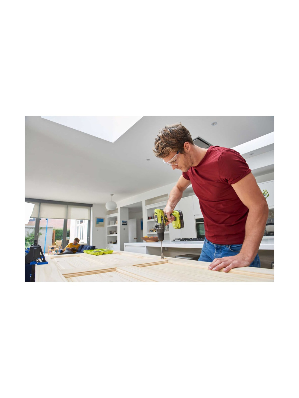 Ударная дрель-шуруповерт Ryobi ONE+ R18PD3-0  без аккумулятора в комплекте 5133002888