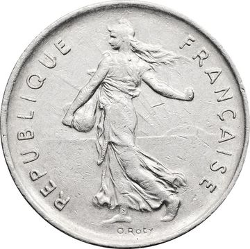 5 франков 1970-2001 Франция