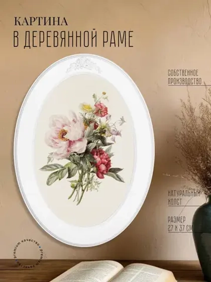 Картина на стену интерьерная на холсте 37*27 см