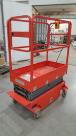 Подъемник ножничный передвижной 500 кг 12/14 м TOR SJY-0,5-12 DC аккумуляторный