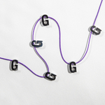 Подвеска в форме буквы "G", 8,5мм, сталь