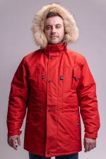 Куртка НОРДСИЯ двойная (цвет: красный, синий)