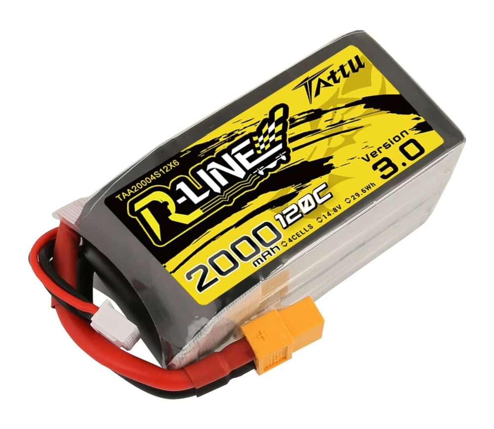 Аккумулятор Tattu R-Line 3.0 2000 120C 4S