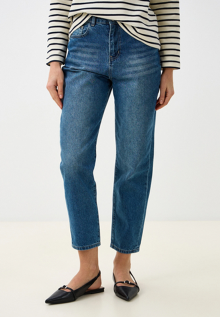 Джинсы MOM, цвет синий