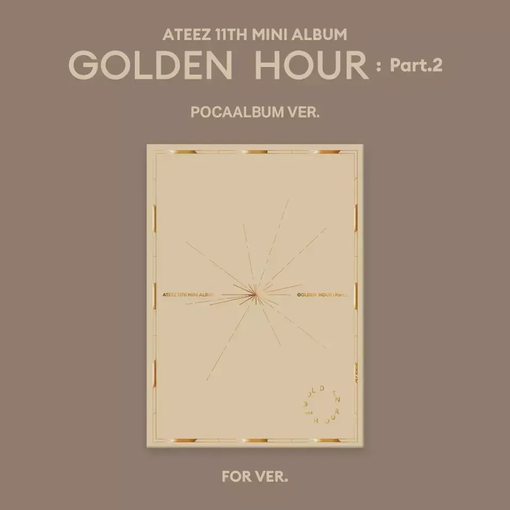 Альбом ATEEZ - Golden Hour : Part.2 [Pocaalbum ver.] (Diary ver.)