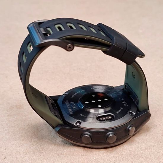 Ремешок силиконовый двухцветный 26 мм для Garmin Fenix 7x/6x/5x/5x plus/3, Descent, Tactix, Enduro, D2,  Instinct 2X