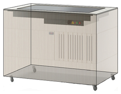 Салат-бар гриль ТММ Антарес-Премиум ВВМГ/ОСН 4 GN1/1 (1500х750х1270)