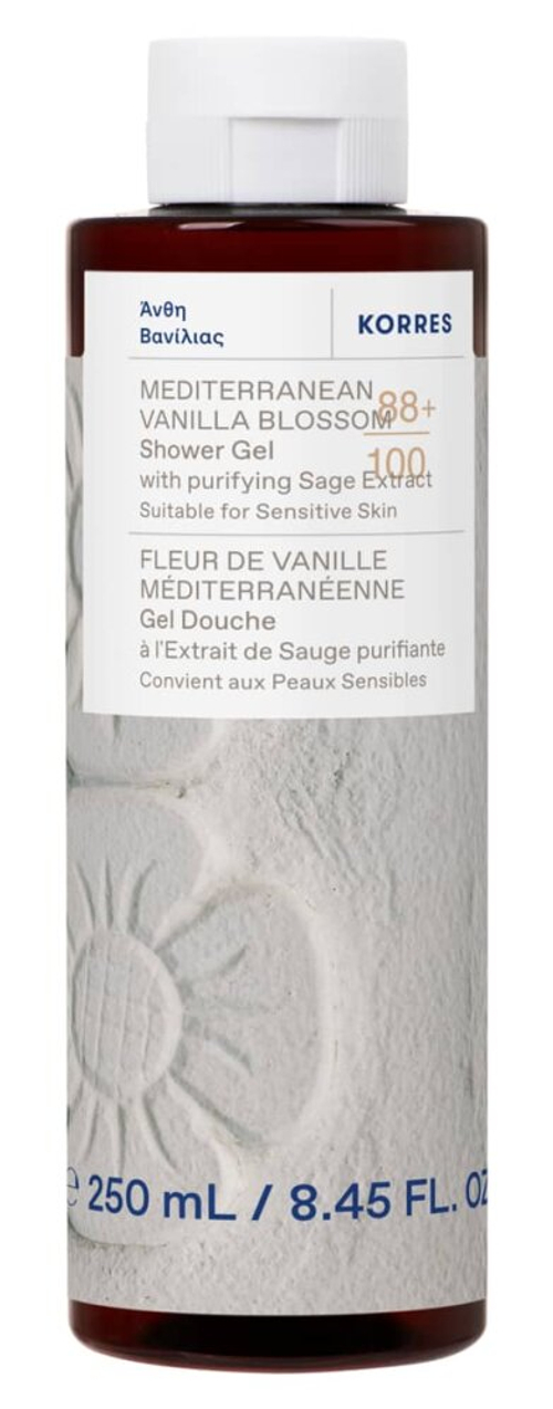 Гель для душа KORRES Mediterranean Vanilla Blossom, 250 мл