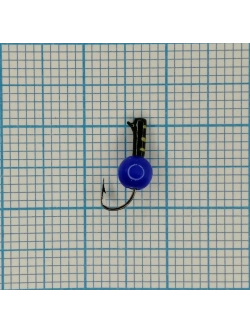 Мормышка вольфрамовая "Безнасадка" кошачий глаз