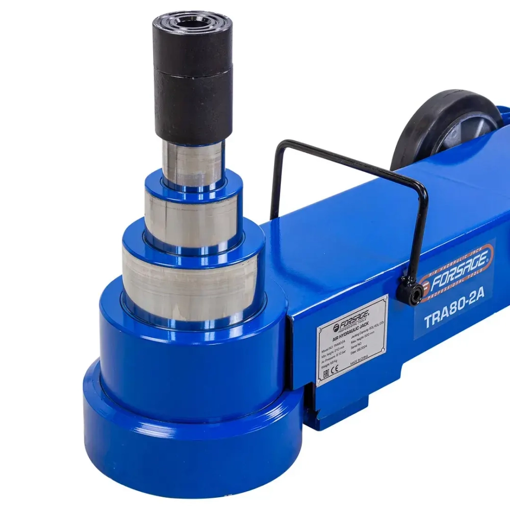Домкрат подкатной пневмогидравлический 80т Forsage F-TRA80-2A [из 2-ух частей]
