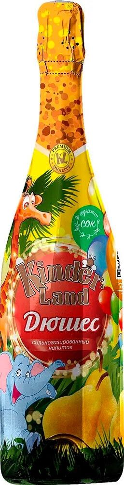 Детское безалкогольное шампанское Киндер Лэнд Дюшес / Kinder Land Duchess No Alcohol 0.75 - стекло