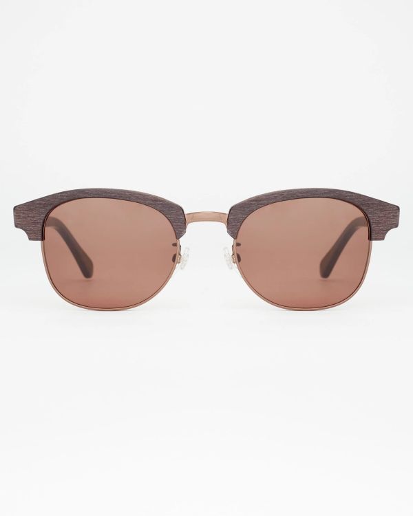 Очки солнцезащитные Teddy 8 brown wood / dark brown - фото 4