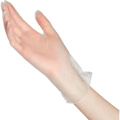 Перчатки виниловые смотровые нестерильные неопудренные прозрачные Armilla размер L 50 пар