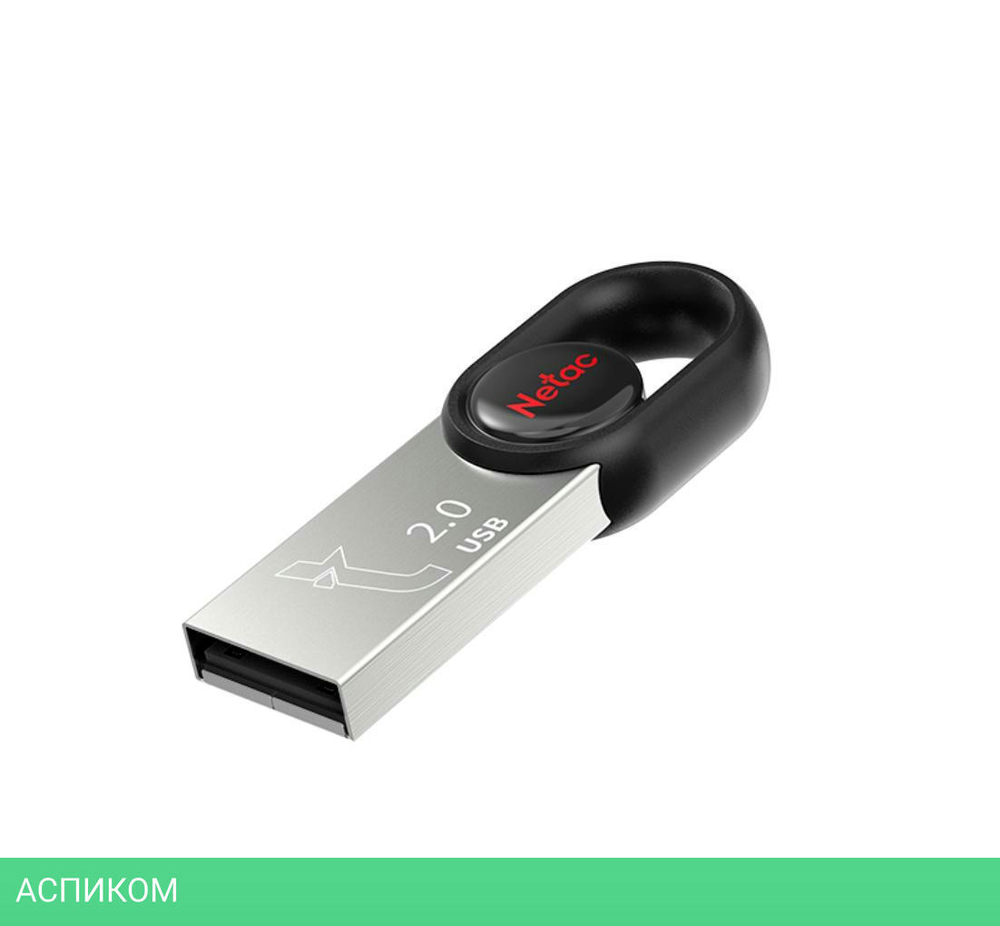 USB Flash-накопитель Netac UM2 Black (NT03UM2N-032G-20BK)