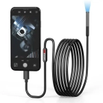 Эндоскоп для смартфона Андроид, Айфон и компьютера 1 м wifi водонепроницаемый, для автомобиля и бытовых нужд