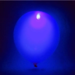 Воздушные шары 5 шт, 10»/25см Светящиеся, красный