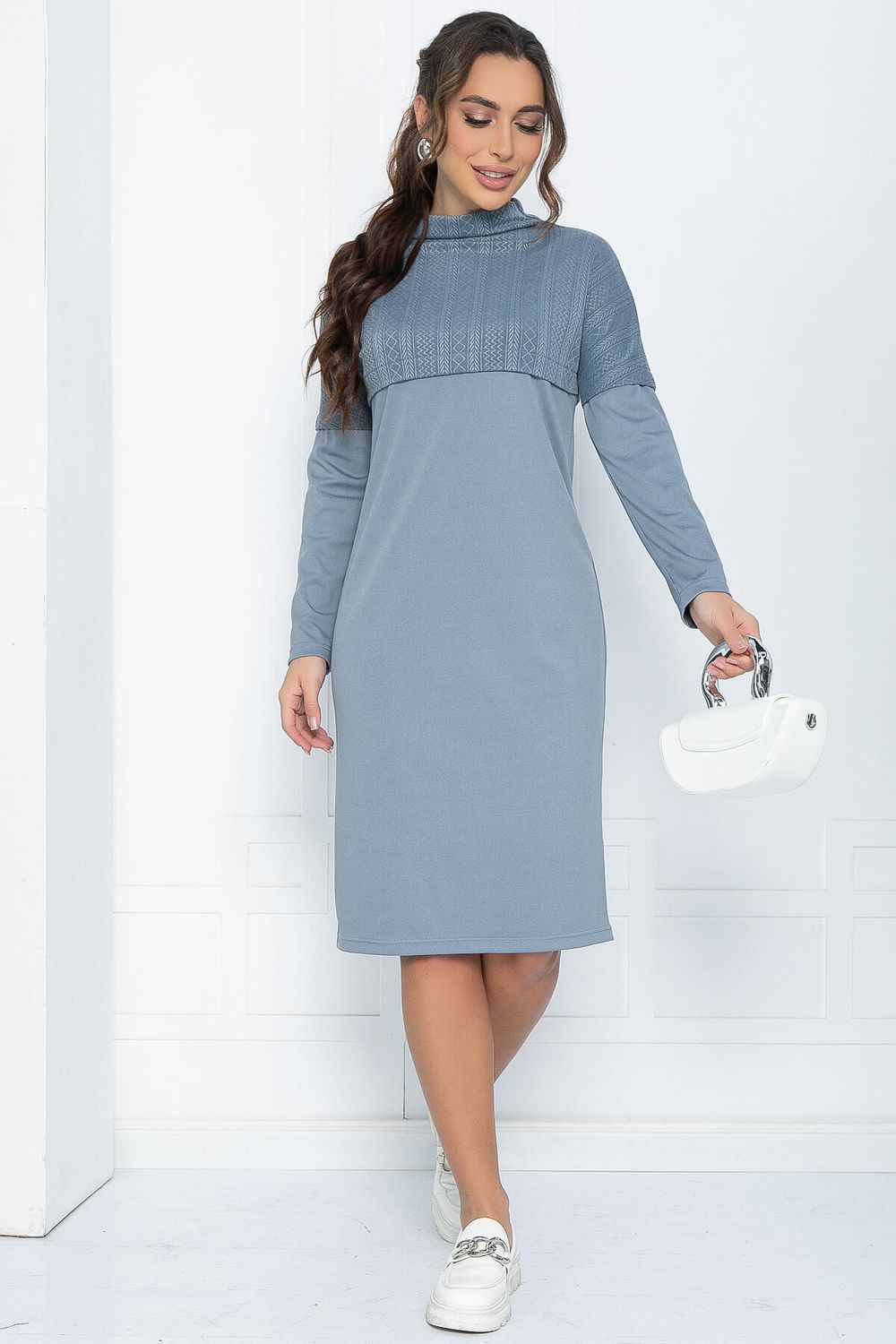 Платье Нарина (серое) П12050 LT Collection